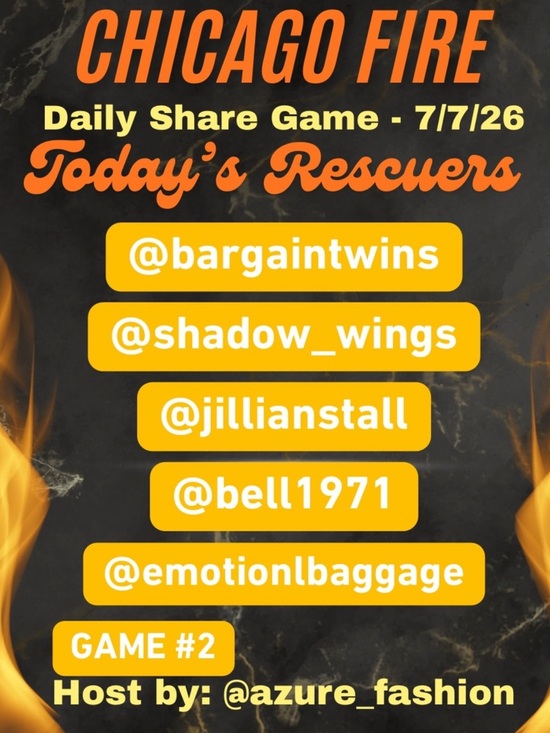 Accessories - I’m featured! Make More Sales- Chicago Fire Daily Share Game